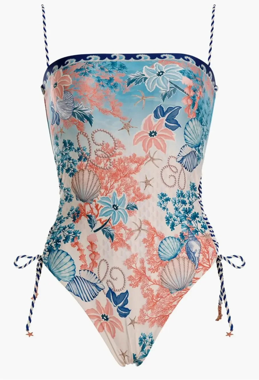 Agua Bendita Mariel Reversible One Piece Swimsuit NWT